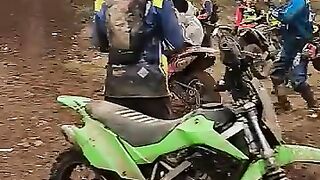 Brave girl, conqueror of obstacles