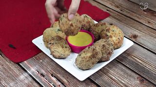 TORTITAS DE POLLO CRUJIENTES POR FUERA Y SUAVES POR DENTRO