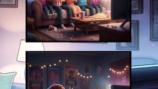 Cozy Family Movie Night