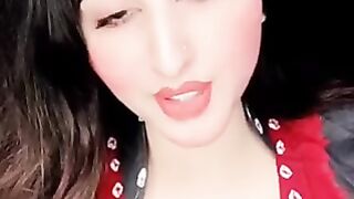 Vairal Anisha Noor private Tango live show Bangladeshi hot girls pat -14
