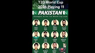 My best playing 11 ICC t20 world cup 2026