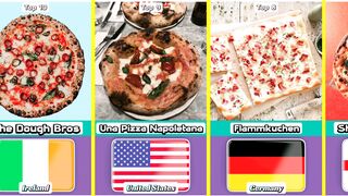 Top 10 Best Pizza From 10 Different Countries In The World