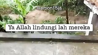 detik detik banjir datang di si bolga