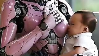 Buy an AI Humanoid Robot to Take Care of Your Baby robot ai shorts