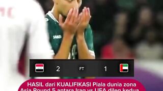 IRAQ AKHIRNYA MELAJU KE PLAYOFF ANTAR KONFEDERASI BY NAMA138