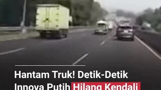 Kecelakaan Beruntun di Tol Purbaleunyi