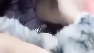 Cat kiss on girl lips ????????