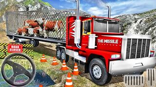 Offroad Farm Animal Truck Driving 2023 - Android GamePlay
