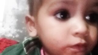 My baby trying to talk