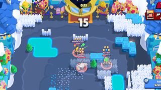 Cool trick shot at Brawl Stars!!