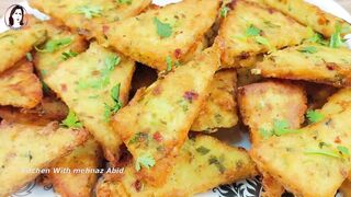Sirf 2 Aloo aur 1 Cup Suji se New Snacks Recipe I