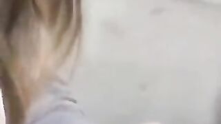 Блондинка в автосервисе