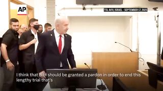 Israelis react after Netanyahu submits request for presidential