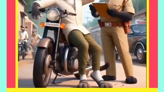 پنگا ٹریفک پولیس نال پے گیا