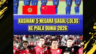 5 Negara Tidak Lolos Pildun 2026