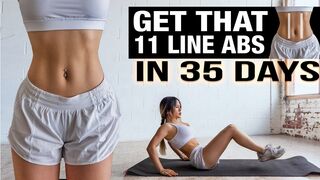Abs Workout ????Get that 11 Line Abs in 35 days