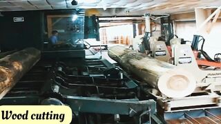 Wood is being cut in an amazing way in this era.