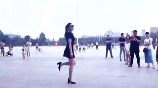 Sage in heels