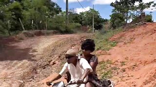 At this stage, the bike is the one suffering