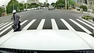 Shocking Car Accident Caught on Camera  Road Safety Awareness