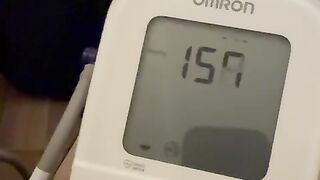 Check your blood pressure, I just woke up