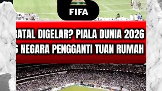 Batal Digelar? Ancaman Keamanan Piala Dunia 2026, 6 Negara Siap Jadi Tuan Rumah Pengganti!