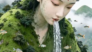 Fantasy Valley Created with AI Nature Meets Imagination