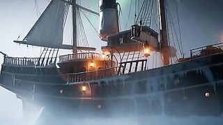 The Ghost Ship with a Frozen Crew