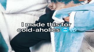 Stay Warm, Safe  Stylish  Meet the Electric Wearable Blanket of Your Dreams