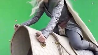 Got behind the scenes shooting