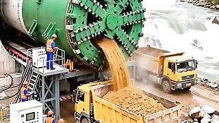 Giant drilling machine