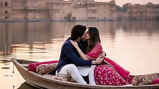 Couple Romance in ocean
