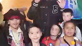 I gave a surprise to 50 children