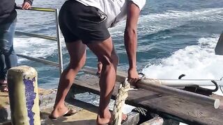 Anchor Drop Moment  Feel the Power of the Ocean