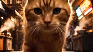 When a Street Cat Thinks He Owns the Whole City