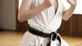The karate fighter