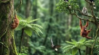 The process of how flash floods occur.