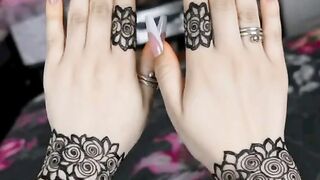 New Arabian mehndi design flower