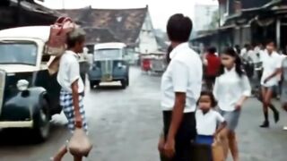 suasana jalanan jakarta  1970