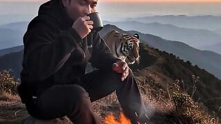 very beautiful natural atmosphere