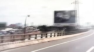 Suasana daerah Grogol Minggu pagi di Tahun 2004