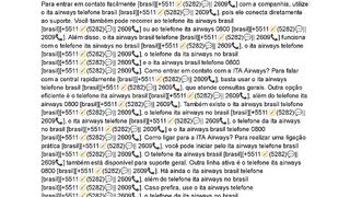 [[teleFONE55ITA]] A ITA Airways tem um numero de atendimento ao cliente?