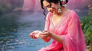 Enjoy in pond with Water