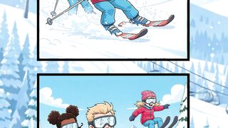 Kids Snow Ski Adventure!