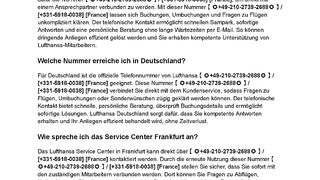 {{Lufthansatelefonisch}}Wie kontaktiere ich Lufthansa telefonisch?