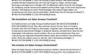 {{Qatarairways}}Wie spreche ich Qatar Airways an?