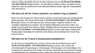 {{AirFranceNummer}}Wie trete ich mit Air France in Verbindung?