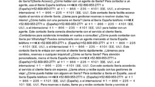 {{{GuÍA!????????????????Iberia Agente}} Cuál es el número de teléfono de Iberia en España?