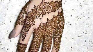 New Arabian mehndi design