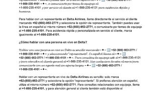[[GuiaGuia!] Có-mo llamar a Delta Airlines México?